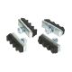 Durca Τακάκια για V-Brakes Ποδηλάτου 40 mm 4τμχ (801502)